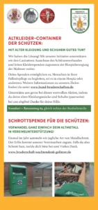 Altkleider-Container der Schützen